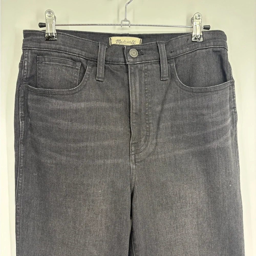 NWT Madewell High-Rise Slim Straight Jeans in Richgrove Wash
